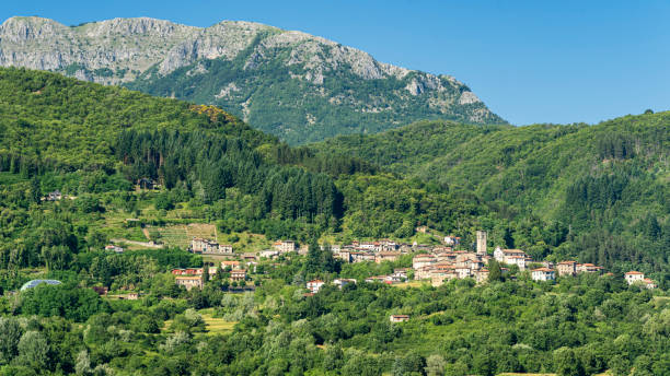 Borgo di montagna nella Garfagnana